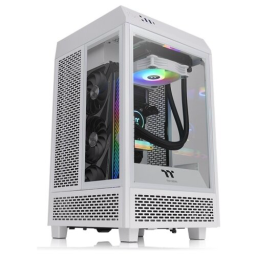 Корпус The Tower 100 Snow CA-1R3-00S6WN-00 /White/Win/SPCC/Tempered Glass*3