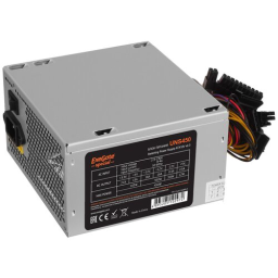 Блок питания 450W ExeGate UNS450 (ATX, 12cm fan, 24pin, 4+4pin, PCIe, 3xSATA, 2xIDE)