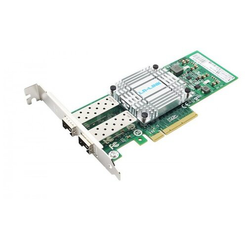 Сетевой адаптер PCIE 10GB FIBER 2SFP+ LREC9802BF-2SFP+ LR-LINK