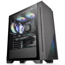 Корпус Thermaltake H330 TG черный без БП ATX