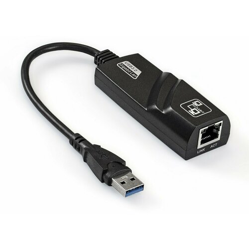 Кабель-адаптер ExeGate EXE-730U3-45 (USB3.0 -- UTP 1000Mbps, RLT8153) EX288739RUS