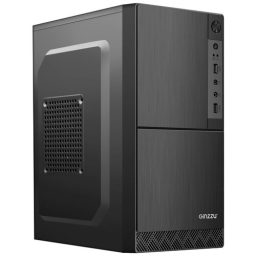 Компьютерный корпус Ginzzu B190 2*USB 2.0,AU w/o PSU черный