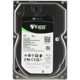 Жесткий диск HDD SATA Seagate 4Tb, ST4000NM000B, Exos 7E10, 7200 rpm, 256Mb buffer