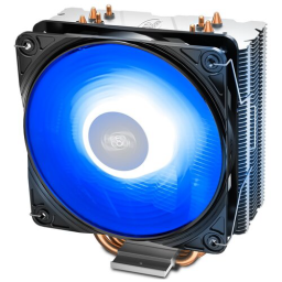 Кулер DEEPCOOL GAMMAXX 400 V2 RED LGA1366/115X/AM4/AM3/+/AM2/+/FM2/+/FM1 (20шт/кор, TDP 180Вт, PWM, Red Led Fan 120mm, 4 тепл. трубки прямого контакта ) RET