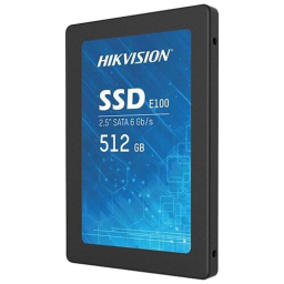 SSD 2.5" HIKVision 512GB E100 Series <HS-SSD-E100/512G> (SATA3, up to 550/480MBs, 3D TLC, 240TBW)