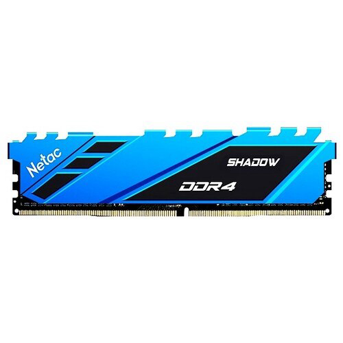 Оперативная память Netac Shadow C16 Blue 16Gb DDR 4 3200Mhz