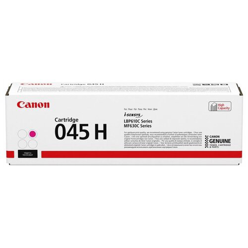 Картридж лазерный Canon 045 H M 1244C002 пурпурный (2200стр.) для Canon i-SENSYS MF630