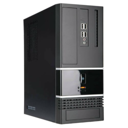 Корпус Slim Case InWin BK623  Black 400W 2*USB2.0+2*USB3.0 Audio mATX