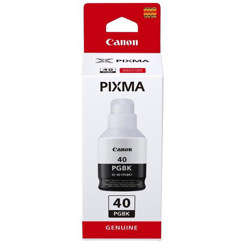 Canon GI-40BK 3385C001 картридж струйный для Canon Pixma G5040/G6040, чёрный, 170 мл.