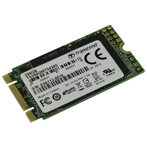 Твердотельный накопитель Transcend 256 GB TS256GMTS430S