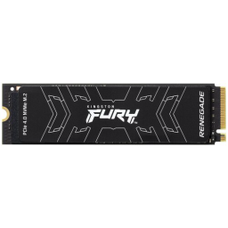 Kingston SSD Fury Renegade, 2000GB, M.2 22x80mm, NVMe, PCIe 4.0 x4, 3D TLC, R/W 7300/7000MB/s, IOPs 1 000 000/1 000 000, TBW 2000, DWPD 0.55, with Heat Spreader (5 лет)