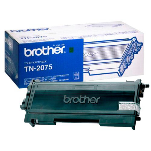 Картридж лазерный Brother TN2075 черный (2500стр.)