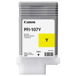 Картридж струйный Canon PFI-107Y 6708B001 желтый (130мл) для Canon iP F680/685/780/785