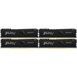 Оперативная память 16Gb DDR4 2666MHz Kingston Fury Beast (KF426C16BBK4/16) (4x4Gb KIT)