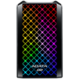 SSD жесткий диск USB-C 512GB EXT. BLACK ASE900G-512GU32G2-CBK ADATA