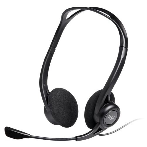 Гарнитура проводная Logitech Stereo Headset 960 USB 20 - 20000 Гц 981-000100