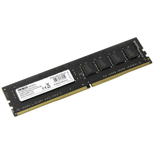 Оперативная память DIMM 4 Гб DDR4 2133 МГц AMD (R744G2133U1S-UO) PC4-17000