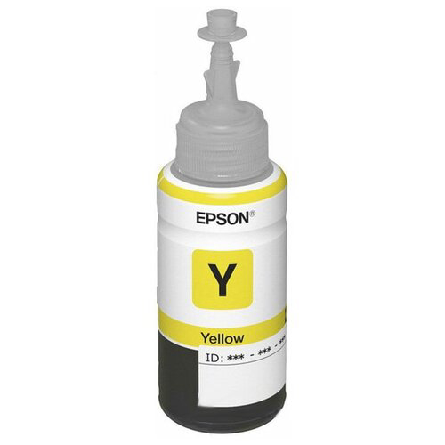 Картридж Epson T6644 C13T66444A желтый для Epson L100/L110/L300/L200/L210 (7500стр.) (70мл), шт