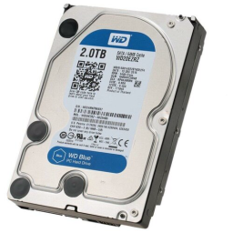 Жесткий диск HDD WD SATA3 2Tb Blue 7200 256Mb 3.5"