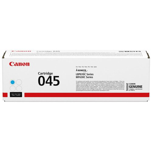 Картридж лазерный Canon 045 C 1241C002 голубой (1300стр.) для Canon i-SENSYS MF630