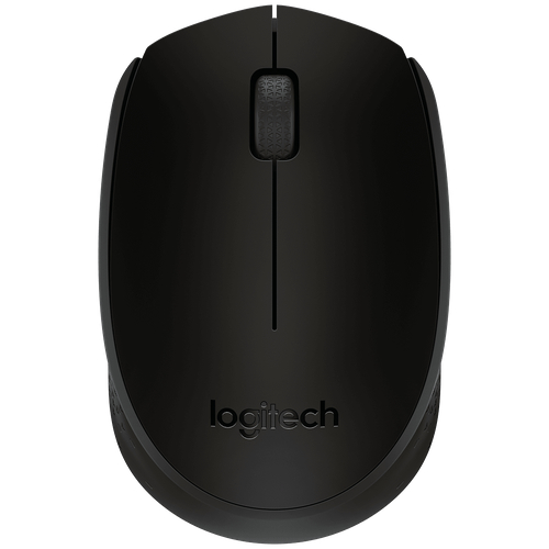 Мышь беспроводная Logitech M171 black (USB, оптическая, 1000dpi) (910-004424)