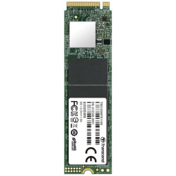 Твердотельный накопитель Transcend 512GB, M.2 2280,PCIe Gen3x4, 3D TLC, DRAM-less