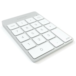 Беспроводной цифровой блок клавиатуры Satechi Aluminum Slim Keypad Numpad. Цвет серебристый.