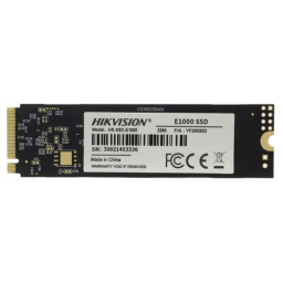 1024 ГБ SSD M.2 накопитель HIKVision E1000 [PCI-E 3.x x4, чтение - 2100 Мбайт/сек, запись - 1800 Мбайт/сек, NVM Express]