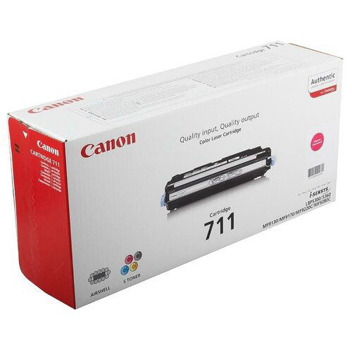 Картридж лазерный Canon 711M 1658B002 пурпурный (6000стр.) для Canon LBP5300/5360