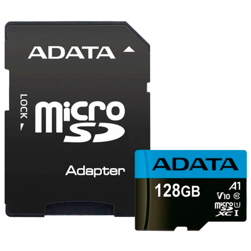 Карта памяти microSDXC 128GB ADATA Premier Memory Card AUSDX128GUICL10A1-RA1 UHS-I Class 10