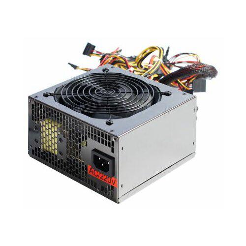 Блок питания 450W ExeGate 450PPX RTL, ATX, black, APFC, 14cm, 24p+(4+4)p, PCI-E, 4*IDE, 5*SATA, FDD