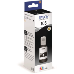 Картридж струйный Epson 105BK C13T00Q140 черный (8000стр.) (140мл) для Epson L7160/7180