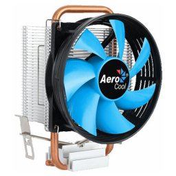 Кулер Aerocool Verkho 1-3P 100W / 3-Pin / Intel 115*/775/AMD / Heat pipe 6mm x1