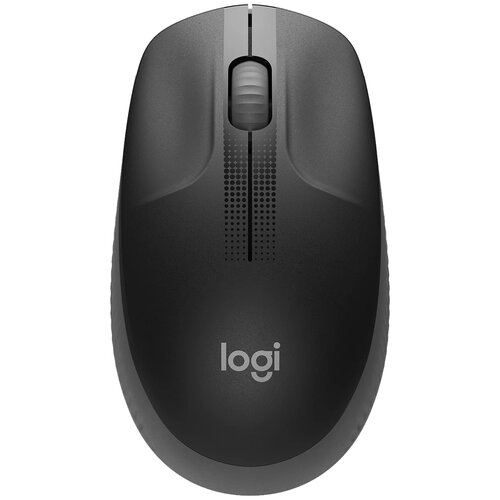 Мышь беспроводная Logitech M190 black ( оптическая, 1000dpi, 3but) (910-005905)