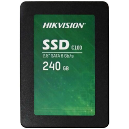 Твердотельный накопитель SSD 2.5" SATA-3 240Gb Hikvision C100 [HS-SSD-C100/240G] TLC 3D NAND (R550/W450MB/s)