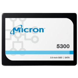 SSD диск Micron (Crucial) 2.5" 5300 PRO Enterprise 960 Гб SATA III TLC 3D MTFDDAK960TDS-1AW1ZABYY