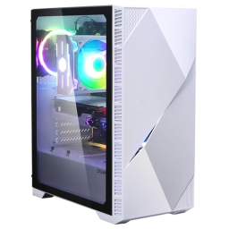 Корпус MIDITOWER ATX W/O PSU Z3 ICEBERG WHITE ZALMAN