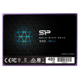 Silicon Power SSD 480Gb S55 SP480GBSS3S55S25 {SATA3.0, 7mm}