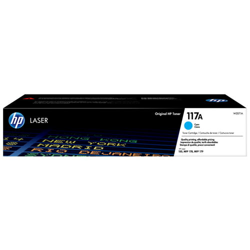 Картридж HP 117A для Color Laser 150/178/179, голубой (700 стр.)