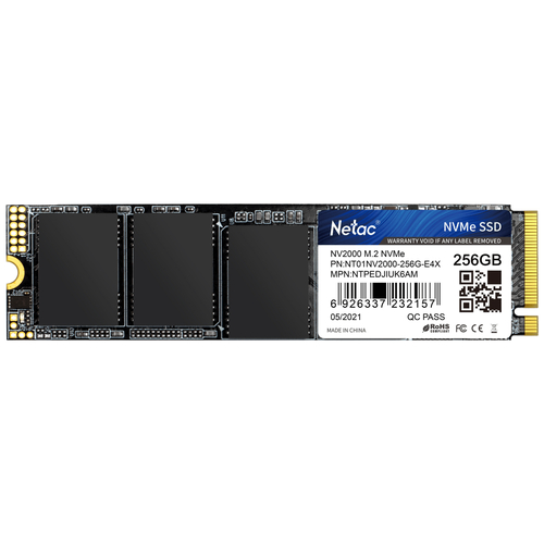 SSD M.2 Netac 256Gb NV2000 Series <NT01NV2000-256-E4X> Retail