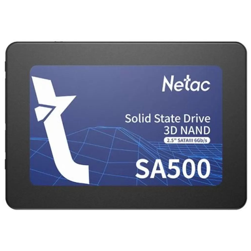 Накопитель SSD Netac 2,5" SATA-III SA500 480GB NT01SA500-480-S3X TLC