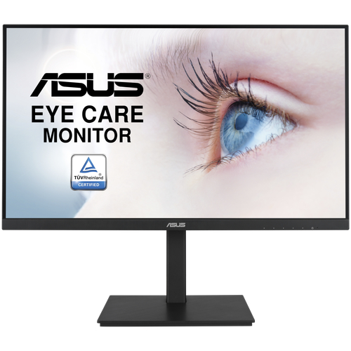 Монитор ASUS VA24DQSB 23.8" WLED IPS monitor, 16:9, 1920x1080, 5ms(GTG), 75Hz, 250 cd/m2, 80M :1, 178°(H), 178°(V), HDMI, D-Sub, DP, USB Hub, Kensington lock, Speakers 2W x 2 Stereo, VESA 100x100 mm (MiniPC kit optional), HAS, Swivel (+180° ~ -1