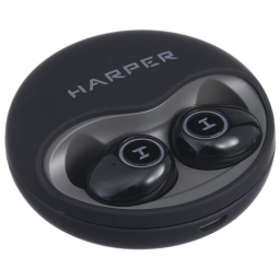 Наушники HARPER HB-522 Black, BT 5.0,беспроводные