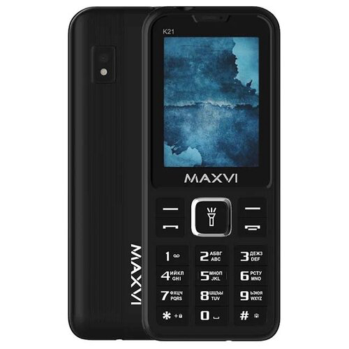 Телефон MAXVI K21, черный