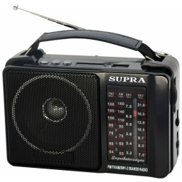 Радиоприемник SUPRA ST-18U [моно, FM, АМ, питание - батарейки, от сети 220 В]