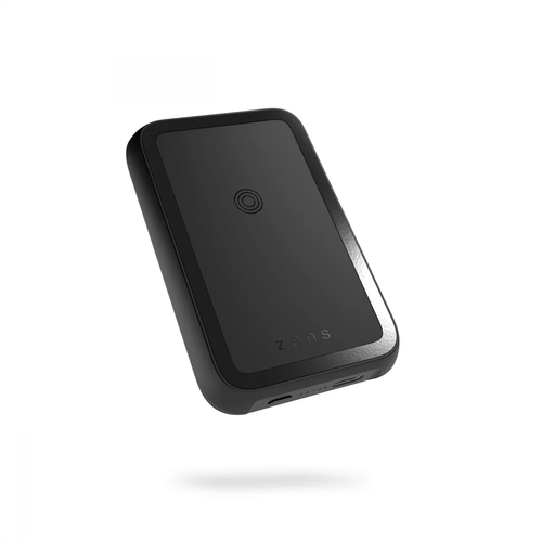 ZENS Magnetic 4000 mAh Wireless Powerbank Kickstand - Black