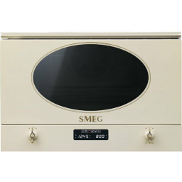 Микроволновая печь встраиваемая Smeg MP822NPO, кремовый