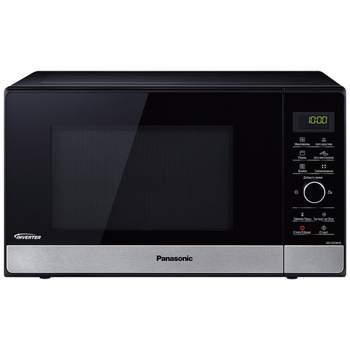 Микроволновая Печь Panasonic NN-GD38HSZPE 23л. 1000Вт черный/нержавеющая сталь