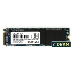 2000 ГБ SSD M.2 накопитель QUMO Novation [PCI-E 3.x x4, чтение - 3333 Мбайт/сек, запись - 2743 Мбайт/сек, NVM Express]