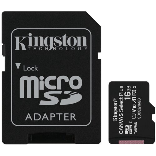 Карта памяти MICRO SDXC 128GB UHS-I SDCS2/128GBSP KINGSTON